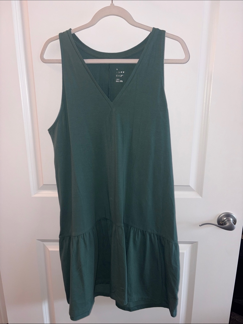 A New Day Everyday V-Neck Sleeveless Dress